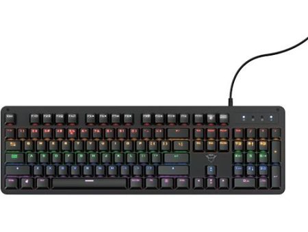 Teclado Mecânico Trust GXT 863 MAZZ - Layout PT - Preto For Cheap