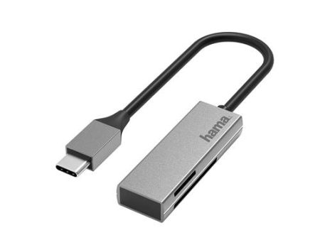 Leitor de Cartões Hama USB-C - MicroSD SD (200131) Online now