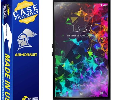 [2-Pack] Razer Phone 2 Case Friendly Screen Protector For Cheap