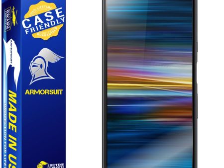 [2-Pack] Sony Xperia 10 Case Friendly Screen Protector Online now