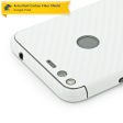 Google Pixel Screen Protector + White Carbon Fiber Skin For Sale