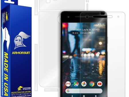 Google Pixel 2 Screen Protector + Full Body Skin on Sale