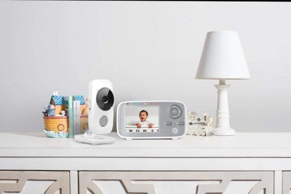 Motorola MBP483-2 2.8  Video Baby Monitor With Two Cameras on Sale