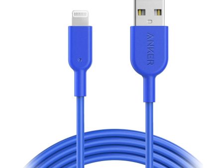 Anker Powerline 6  USB-A To Lightning Connector (Online) - Blue Hot on Sale