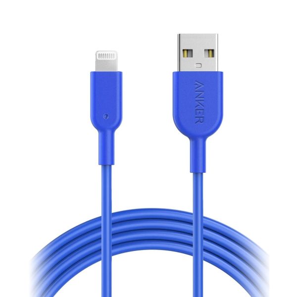 Anker Powerline 6  USB-A To Lightning Connector (Online) - Blue Hot on Sale