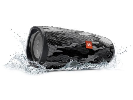 JBL Charge 4 Portable Bluetooth Speaker - Black Camo Cheap