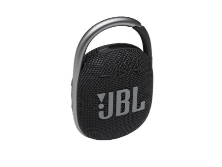 JBL Clip 4 Ultra-Portable Waterproof Speaker - Black Online now