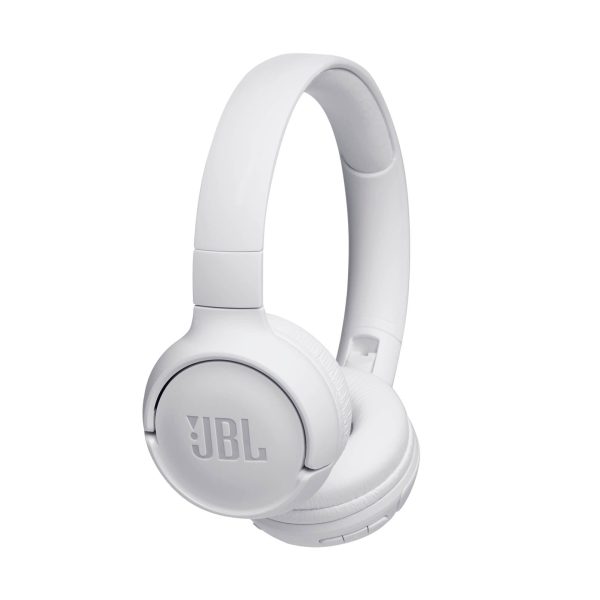 JBL Tune 500BT Wireless On-Ear Headphones - White Fashion