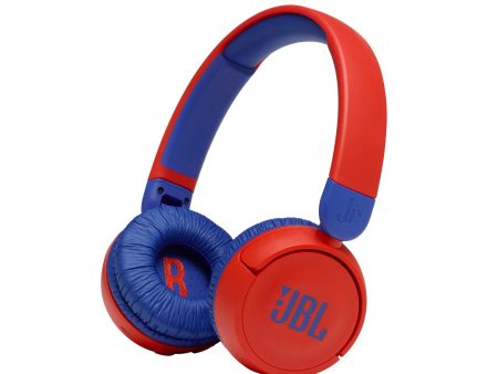 JBL JR310Bt Kids On-Ear Headphones - Red Blue Hot on Sale