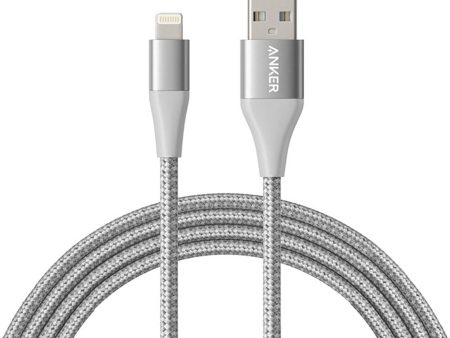 Anker Powerline+ III 3  USB-A To Lightning Connector - Silver Fashion