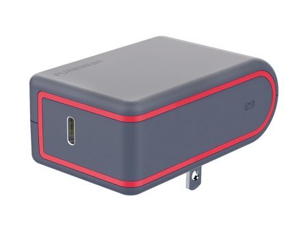 Puregear 24W Universal USB PD Wall Charger - Gray Red For Sale