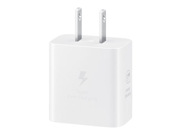 Samsung 25W Travel Adapter With Cable - White Fashion