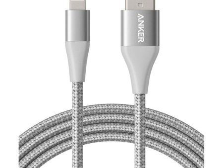 Anker Powerline+ II 10  USB-A to Lightning Connector - Silver For Discount