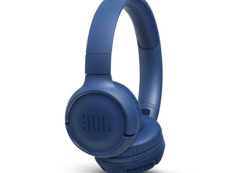 JBL Tune 500BT Wireless On-Ear Headphones - Blue Discount