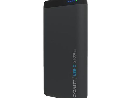 Cygnett Chargeup Pro 27000 Mah 72W USB-C Powerbank - Black For Sale