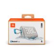 JBL Go 3 Eco Portable Stereo Bluetooth Speaker - White Hot on Sale