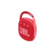 JBL Clip 4 Ultra-Portable Waterproof Speaker - Red Fashion