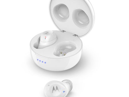 Moto Buds 270 ANC True Wireless Nosie Cancelling Earbuds - White Cheap