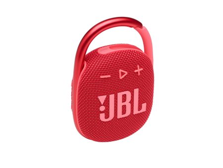 JBL Clip 4 Ultra-Portable Waterproof Speaker - Red Fashion