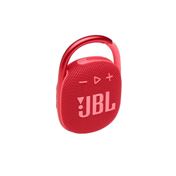 JBL Clip 4 Ultra-Portable Waterproof Speaker - Red Fashion