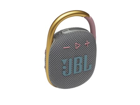 JBL Clip 4 Ultra-Portable Waterproof Speaker - Gray Online Hot Sale