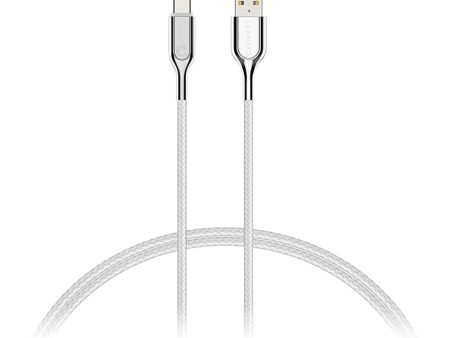 Cygnett Armoured 2.0 USB-C To USB-A (3A 60W ) Cable 2M - White For Cheap