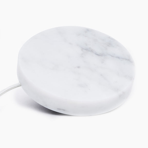 Einova Stone 10W Wireless Charging Pad - White Marble Sale