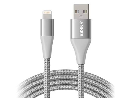 Anker Powerline+ II 6  USB-A To Lightning Connector - Silver Hot on Sale