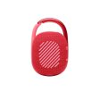 JBL Clip 4 Ultra-Portable Waterproof Speaker - Red Fashion