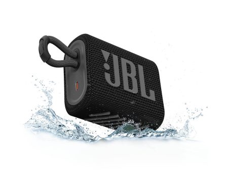 JBL Go 3 Portable Bluetooth Speaker - Black For Cheap