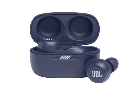 JBL Live Free NC Plus True Wireless Noise Cancelling Earbuds - Blue Hot on Sale