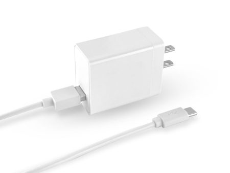 OEM Wall Charger USB-A QC 15W With 1M A To C Cable - White Online Hot Sale