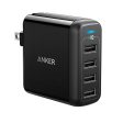 Anker Powerport 4 Multi-Device 40W USB-A Wall Charger 4X - Black Sale