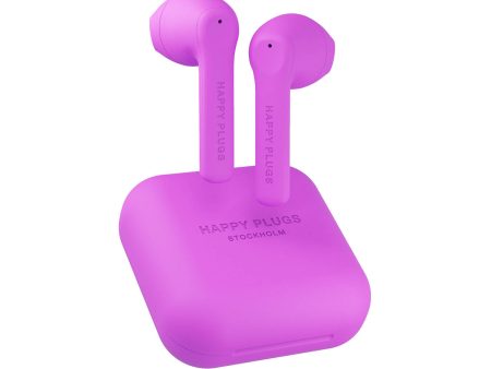 Happy Plugs Air 1 Go True Wireless Earbuds - Purple Fashion