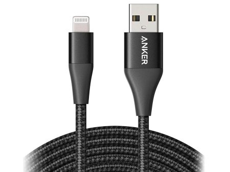 Anker Powerline+ II 3  USB-A To Lightning Connector - Black Online Sale