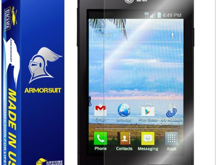 [2 Pack] LG Optimus Fuel L34C Screen Protector Online now