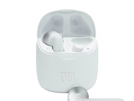 JBL Tune 225TWS True Wireless Earbud Headphones - White on Sale