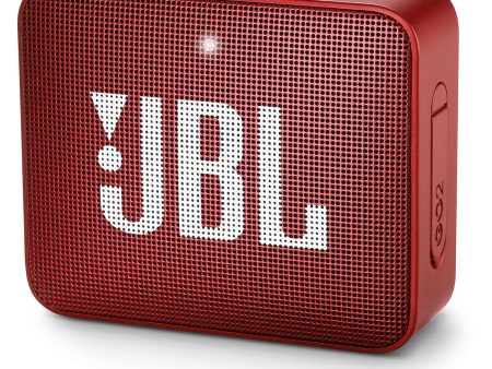 JBL Go 2 Bluetooth Portable Speaker - Red For Discount