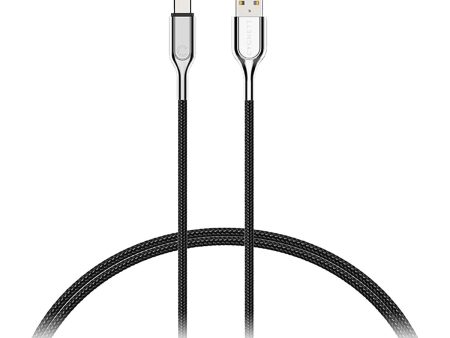 Cygnett Armoured 2.0 USB-C To USB-A (3A 60W ) Cable 2M - Black on Sale