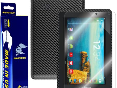 Verizon Ellipsis 7  Screen Protector + Black Carbon Fiber Film Protector Online Hot Sale