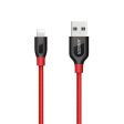 Anker Powerline+ 3  USB-A To Lightning Cable- Red on Sale