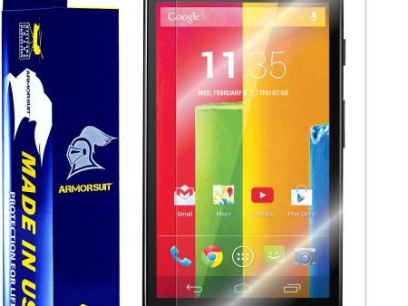 [2 Pack] Motorola Moto G (1st Generation) Screen Protector For Cheap