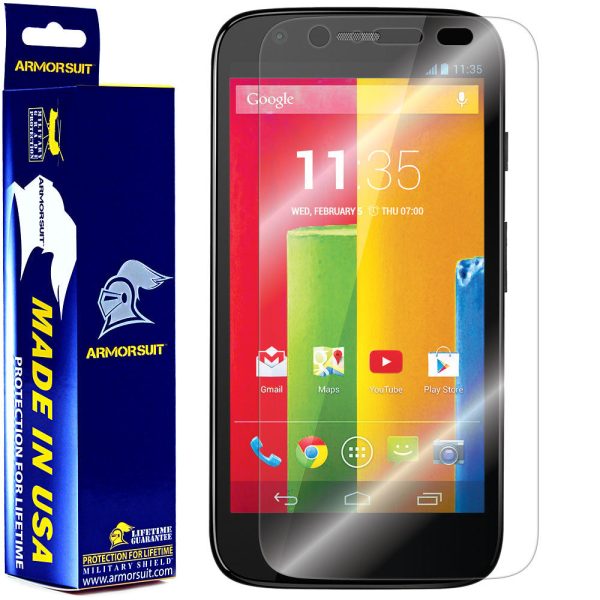 [2 Pack] Motorola Moto G (1st Generation) Screen Protector For Cheap