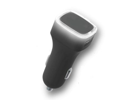 Essentials By Ventev 12W Dual USB A Car Charger - Black Online