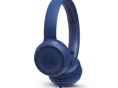 JBL Tune 500 Over-Ear Headphones - Blue For Sale