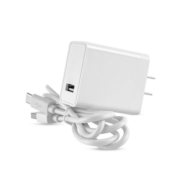 OEM Wall Charger USB-A QC 15W With 1M A To C Cable - White Online Hot Sale