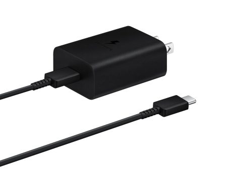 Samsung 15W Type C TA With Cable - Black For Sale