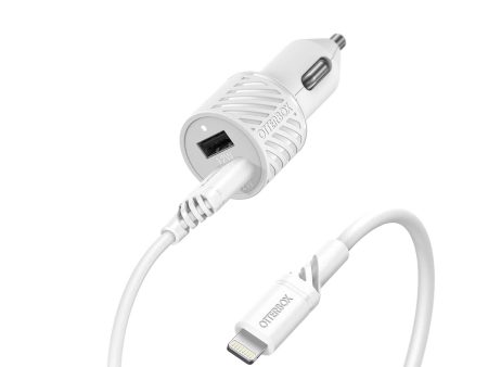 Otterbox 24W 2 Port USB-A Car Charger Kit W  1M USB-A To Lightning Cable - Cloud Dream Online Sale