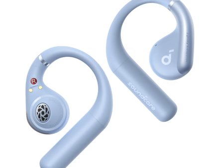 Anker Soundcore Aerofit Open-Ear Headphones W  Hook - Gray Blue Supply