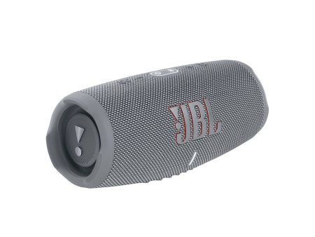 JBL Charge 5 Portable Bluetooth Speaker - Gray For Discount